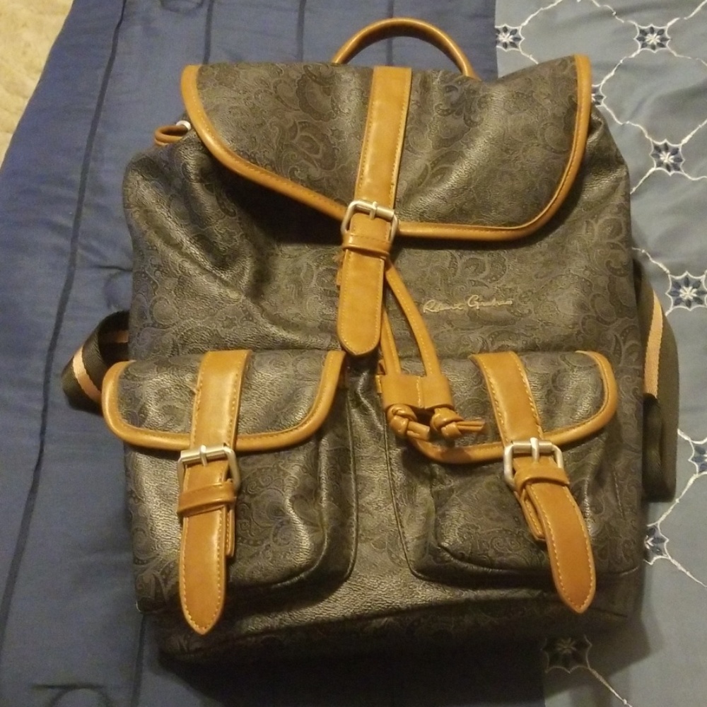 Robert Graham leather backpack